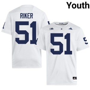 White Brock Riker PSU Youth College Football #51 2026-27 Jerseys 904671-830