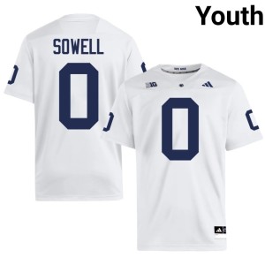 White #0 Alumni Lions Chase Sowell Youth College Football Jerseys 871210-246