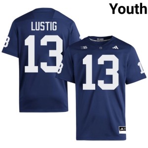 Navy College Football University #13 Hank Lustig Penn State Lions Youth Jerseys 901901-496