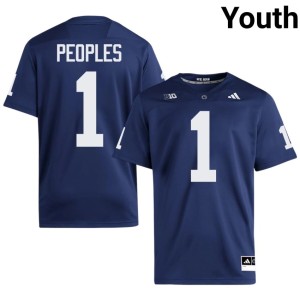 Navy James Peoples High School Youth #1 College Football Penn State Jerseys 655538-968