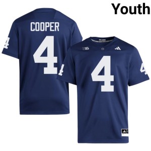 Navy College Football Penn State Nittany Lions Jeremiah Cooper 2026-27 Youth #4 Jerseys 505339-146