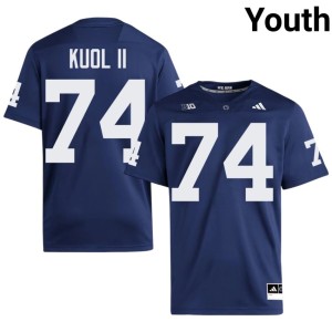 Navy Kuol Kuol II PSU Lions Limited #74 College Football Youth Jerseys 299500-336