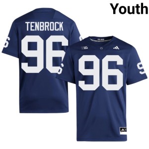 Navy #96 Lucas Tenbrock Penn State Youth College Football 2026-27 Jersey 587225-918