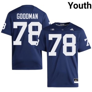Navy Roaring Lions Stitched #78 Youth College Football Malachi Goodman Jersey 296988-165