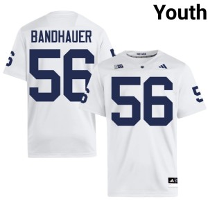 White Youth Alumni #56 Roaring Lions Mason Bandhauer College Football Jerseys 314648-198