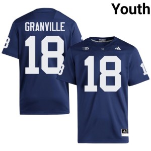 Navy Youth #18 Max Granville Penn State Alumni College Football Jerseys 163843-966