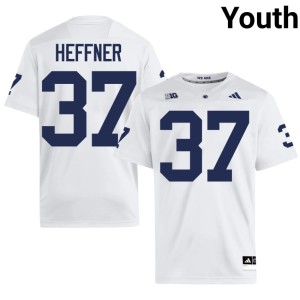 White Nittany Lions College Football Alumni Max Heffner #37 Youth Jerseys 699824-866
