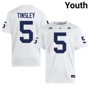 White Youth Roaring Lions College Football Mitch Tinsley #5 2026 Jerseys 164782-926