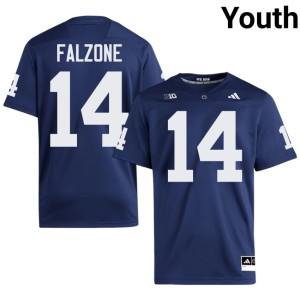 Navy 2026-27 Lions Peyton Falzone College Football Youth #14 Jerseys 571558-862