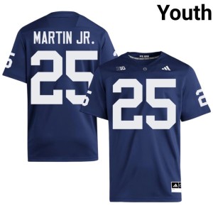 Navy Youth Quinton Martin Jr. College Football #25 PSU Nittany Lions 2026 Jerseys 900797-495