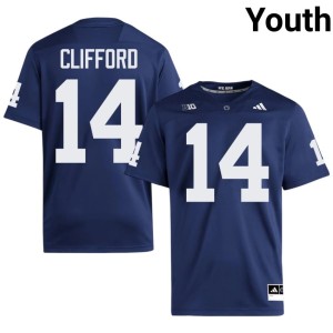 Navy PSU Nittany Lions Sean Clifford College Football Youth High School #14 Jersey 441053-766