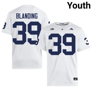 White Penn State Nittany Lions Ty Blanding College Football Youth Limited #39 Jersey 382229-855