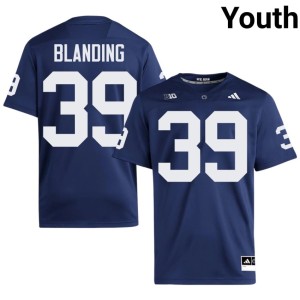 Navy Youth College Football Lions Limited #39 Ty Blanding Jerseys 406920-955