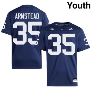 Navy College Football Player #35 Youth Tyler Armstead Lions Jersey 720850-709