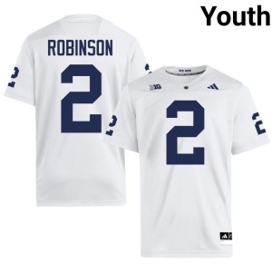 White Game Zay Robinson Youth #2 Penn State Nittany Lions College Football Jerseys 349087-469